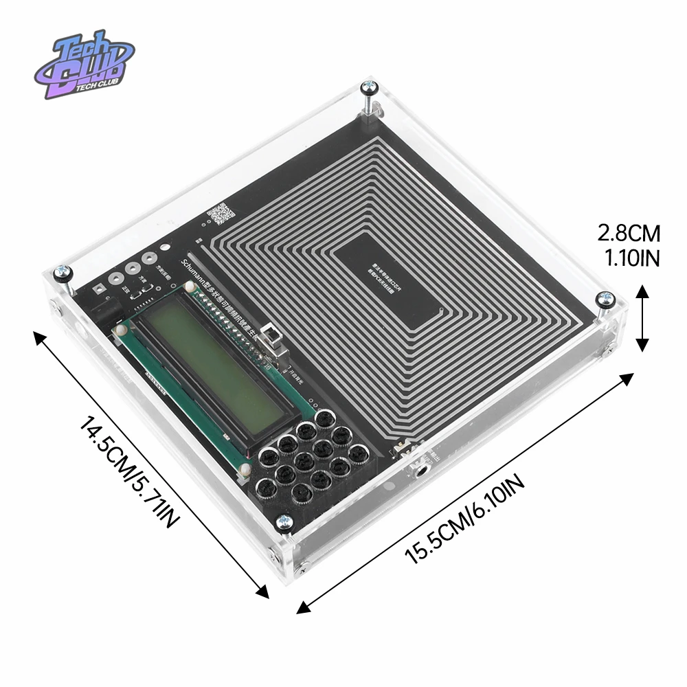 Imagem -05 - Ressonador Schumann Gerador de Ondas de Pulso de Frequência Ultra Baixa Ressonador Áudio 01hz30000hz 783hz