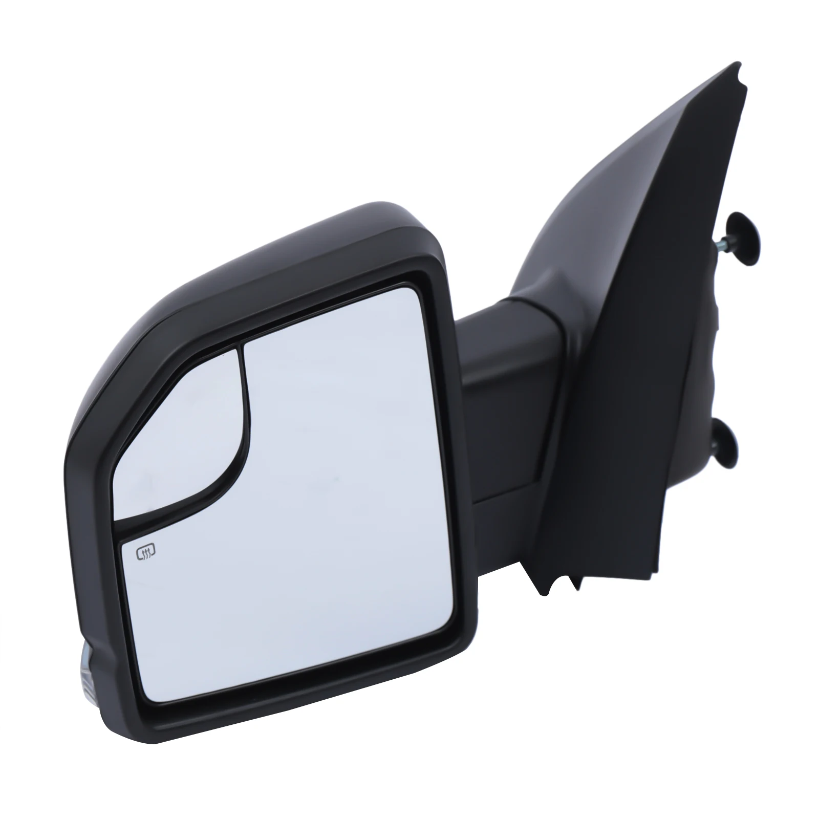 Black Rear View Mirrors For 2015 2016 2017 2018 Ford F-150 Left t Side  Direct Replacement Scratch-resistant, Abrasion-resistant