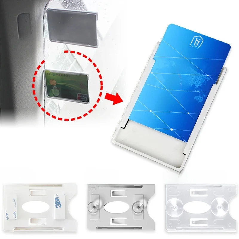 Porte-Cartes en Verre pour Pare-Brise de Voiture, réinitialisation de Protection pour Billet de Stationnement, Accessoires Automobiles