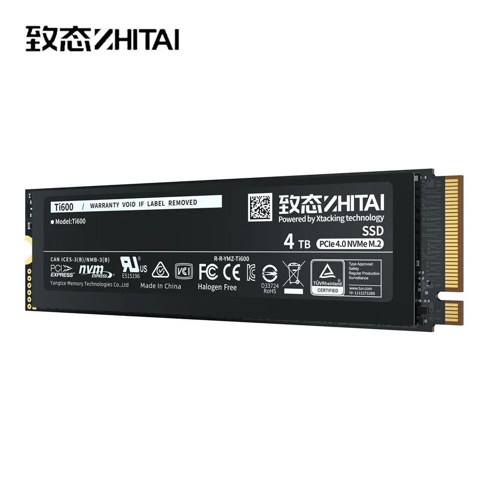 内蔵型SSD zhitai 1TB nvme ZhiTai Internal SSD Nvme 2.0 500Gb 1Tb 2Tb 4Tb PCIe 4.0X4 Solid