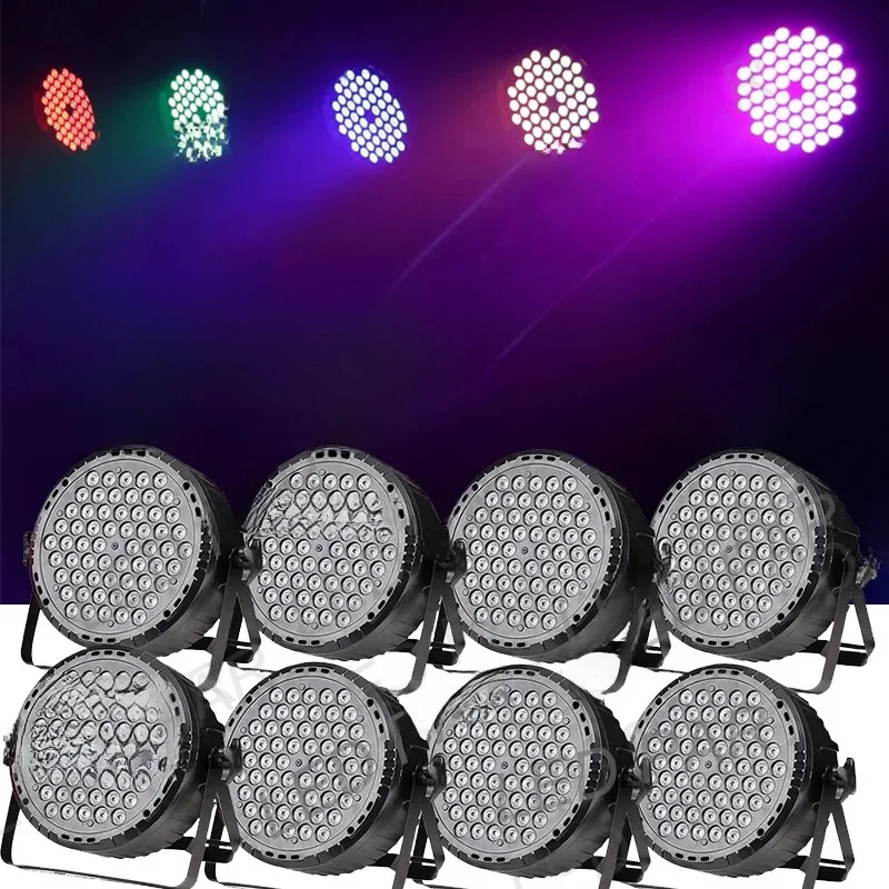 3 w 1 LED Par Light 60x3W RGB Full Color dla Dance Studio Club Disco Show Lighting DMX512 Control Stage Flat Light party lights — zdjęcie 2