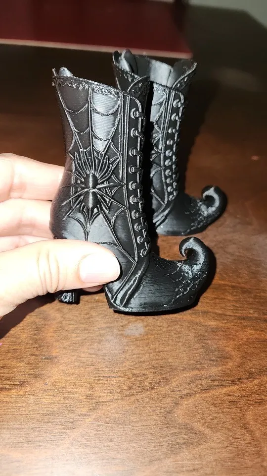 Witch Boot Vase