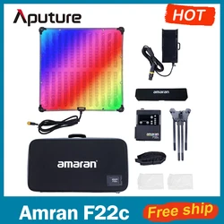 Aputure Amaran F22c 200W RGBWW Flex LED Photo Light with Honeycomb Grid,CCT 2500K-7500K Suooprt DMX Sidus Link App Control