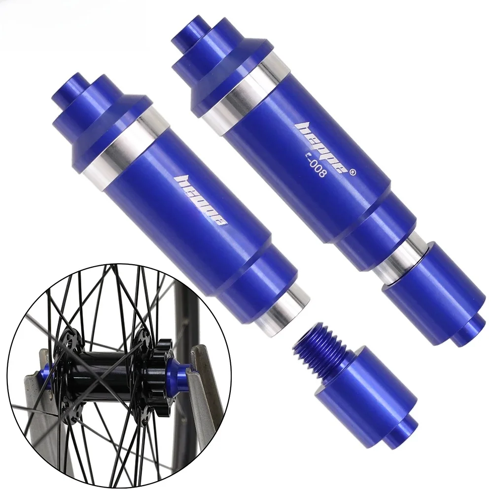 AliExpress heppe HEPPE Bicycle Lefty Hub Wheel Repair Tool Lefty Wheel Truing Stand Lefty Wheel Axle Tool Lefty Hub Thru Axle to QR Adapter