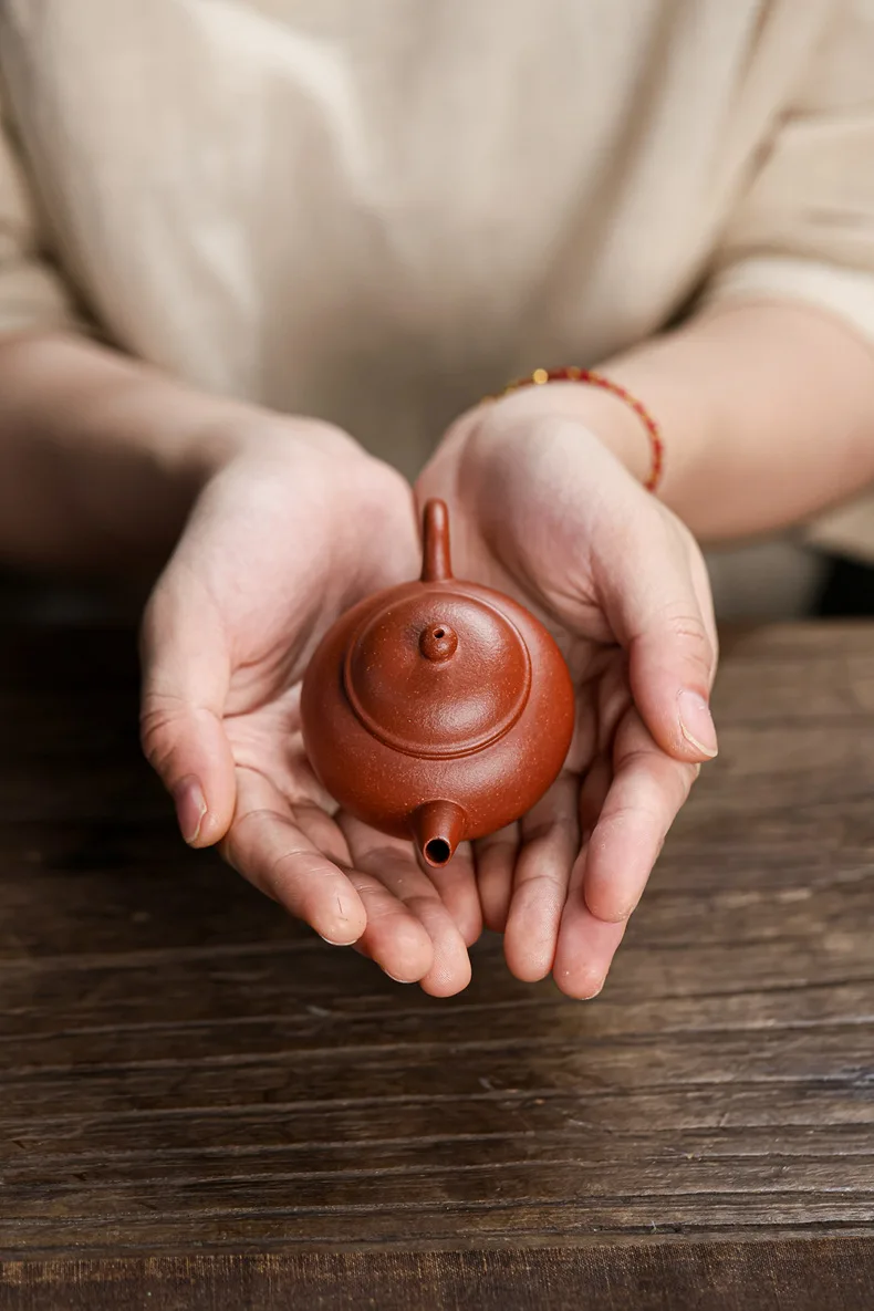 Yi Xing Purple Clay Zi Sha Hu Zisha Teapot 90ml Pot Container Original Top Grade Kung Fu Tea Gift