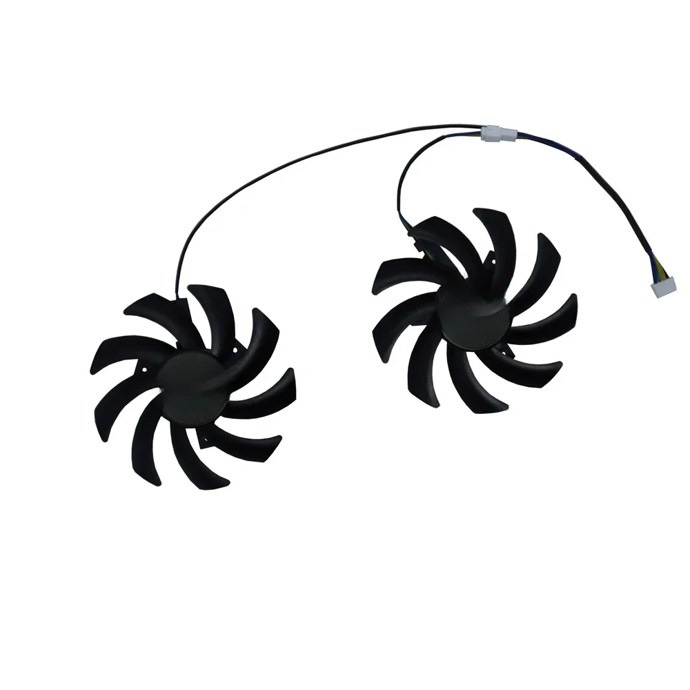 2 sztuk/zestaw 85mm średnica fdc10h12s9 c,Wentylator kart graficznych,For Sapphire HD6850 HD6970 HD7870 2G,For Sapphire HD7950 HD7970,For Palit P104-100 ,grafiki chłodnicy GPU karta VGA wentylator — zdjęcie 2