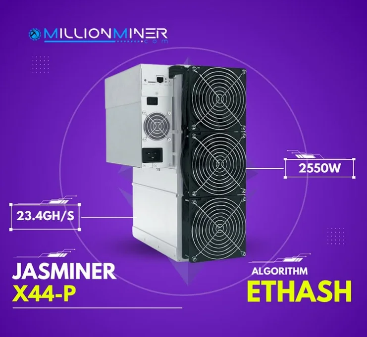 HKD Manufacturer Warranty Brand New Jasminer X44-P ETC Mining Machine 23,400MH/s