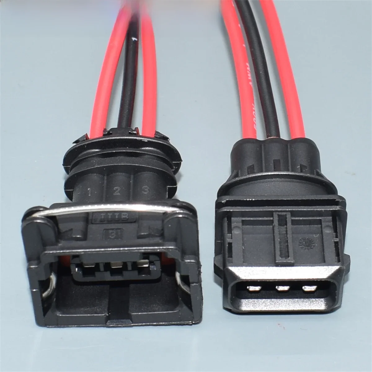 shhworldsea 3 pin 282191 -1 282729 -1 Automatyczne złącze wtryskiwacza paliwa EV1 Złącze samochodowego zasilacza czasowego Wtyczka czujnika 1- 962581 -1 — zdjęcie 2