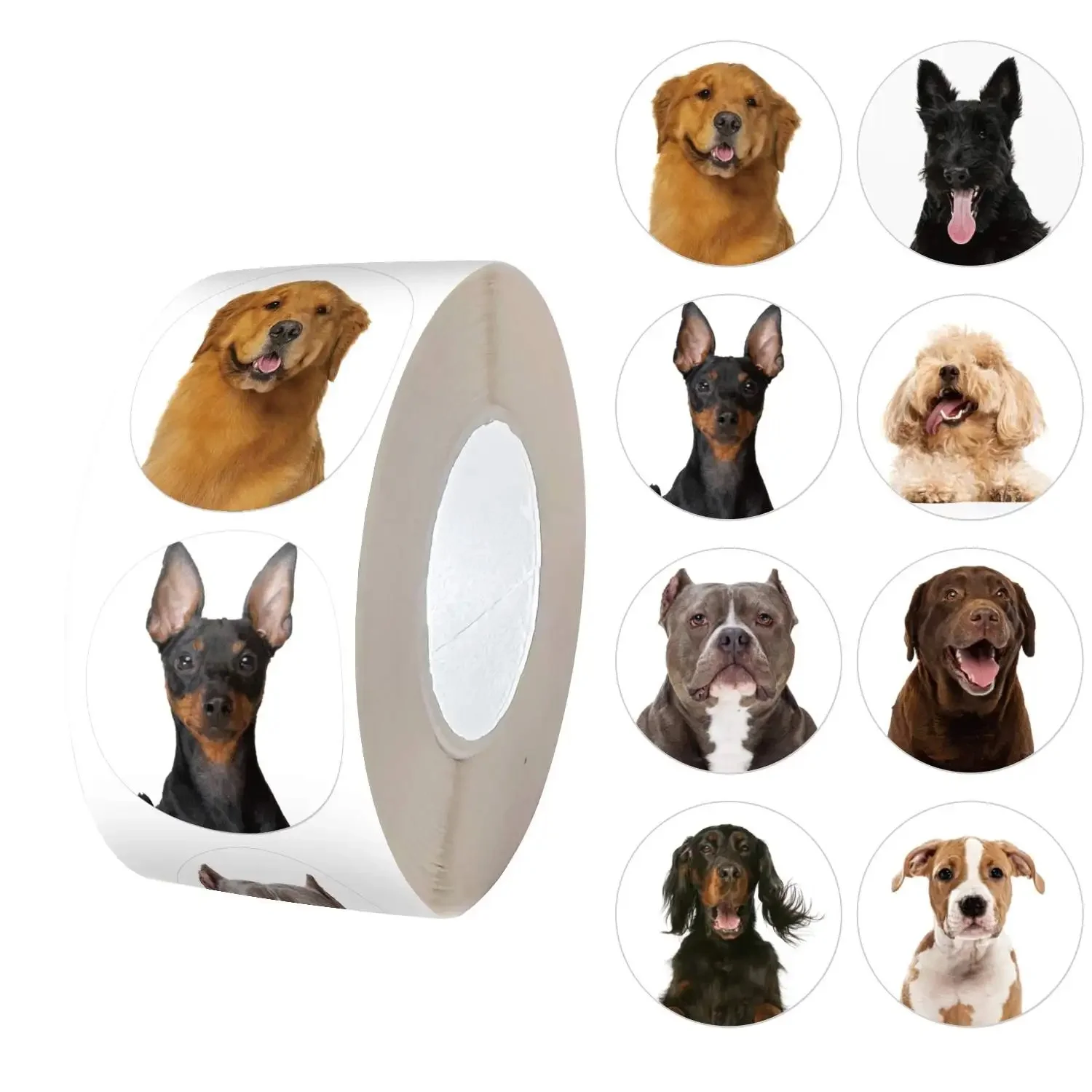 100-500 Stuks Leuke Cartoon Hond Meme Stickers Decals Graffiti Telefoon Case Skateboard Auto Kawaii Decals Kinderen Beloning stickers - afbeelding 2