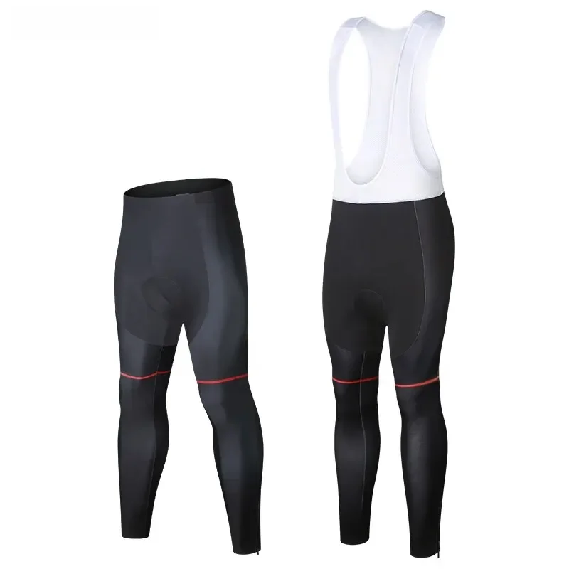 AliExpress GRSRXX Cycling Pants Fall Winter Fleece Thermal 5D GEL Padded Cycling Tights Men Cycling Bib Pants