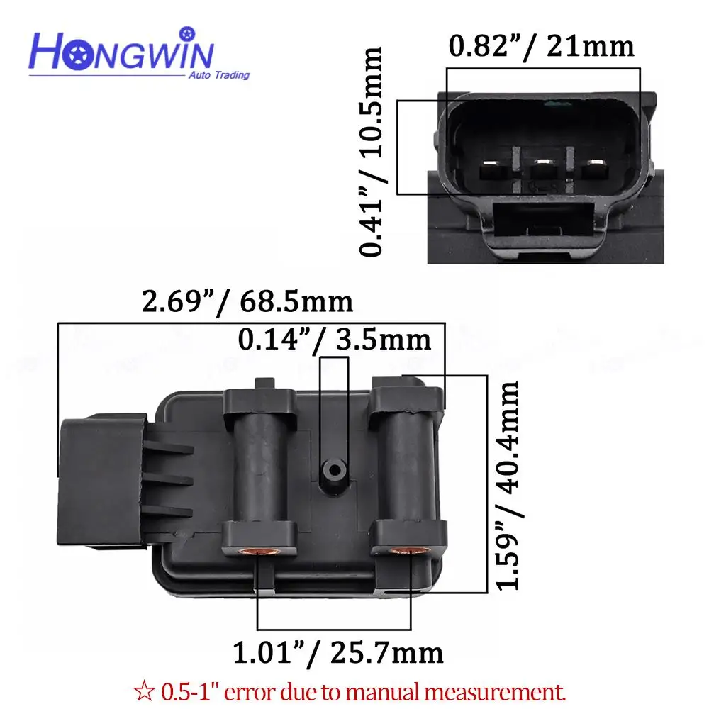 Czujnik ciśnienia bezwzględnego czujnik MAP dla jeepa Grand Cherokee Wrangler Dodge Dakota Ram 1500 2500 3500 56029405 22591030 — zdjęcie 2