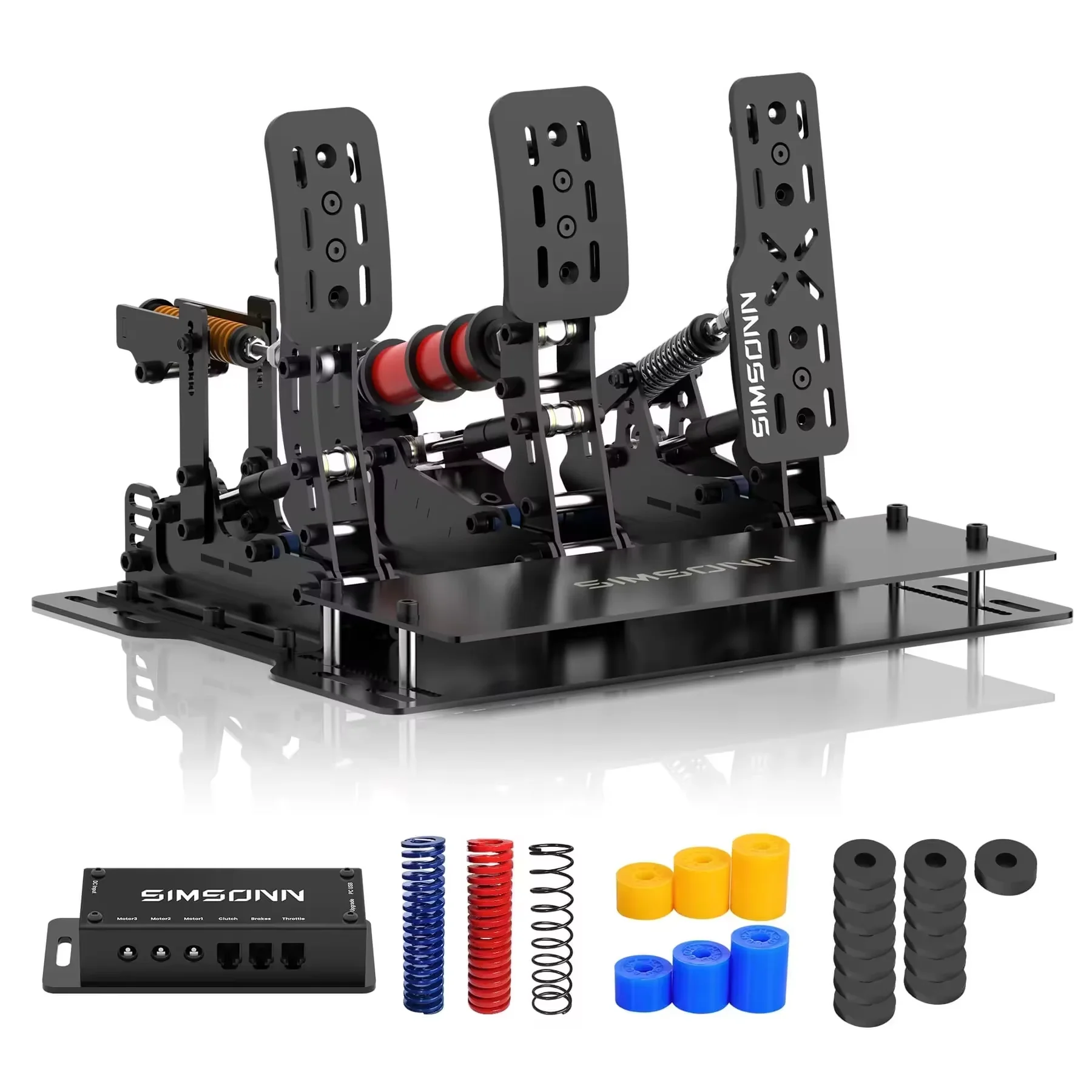 Eu Simsonn Plus X Sim Racing Simulator Pedalen Pc Simracing Pedalen Ondersteuning Vam Vam Rpo Vibratiemotor Rijspel Accessoires