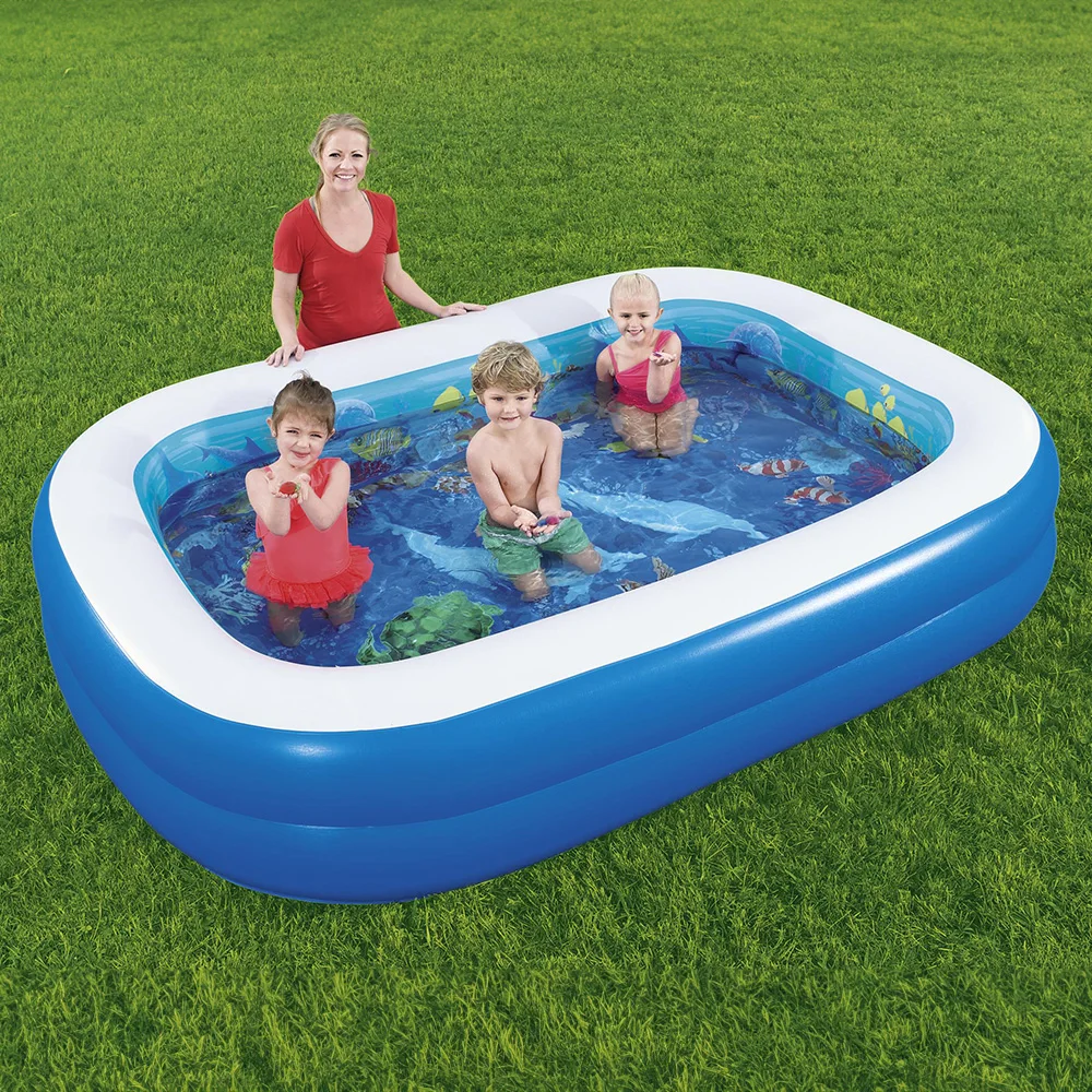 Bestway 3D undersea exploration play pool pool swimming water play 54177