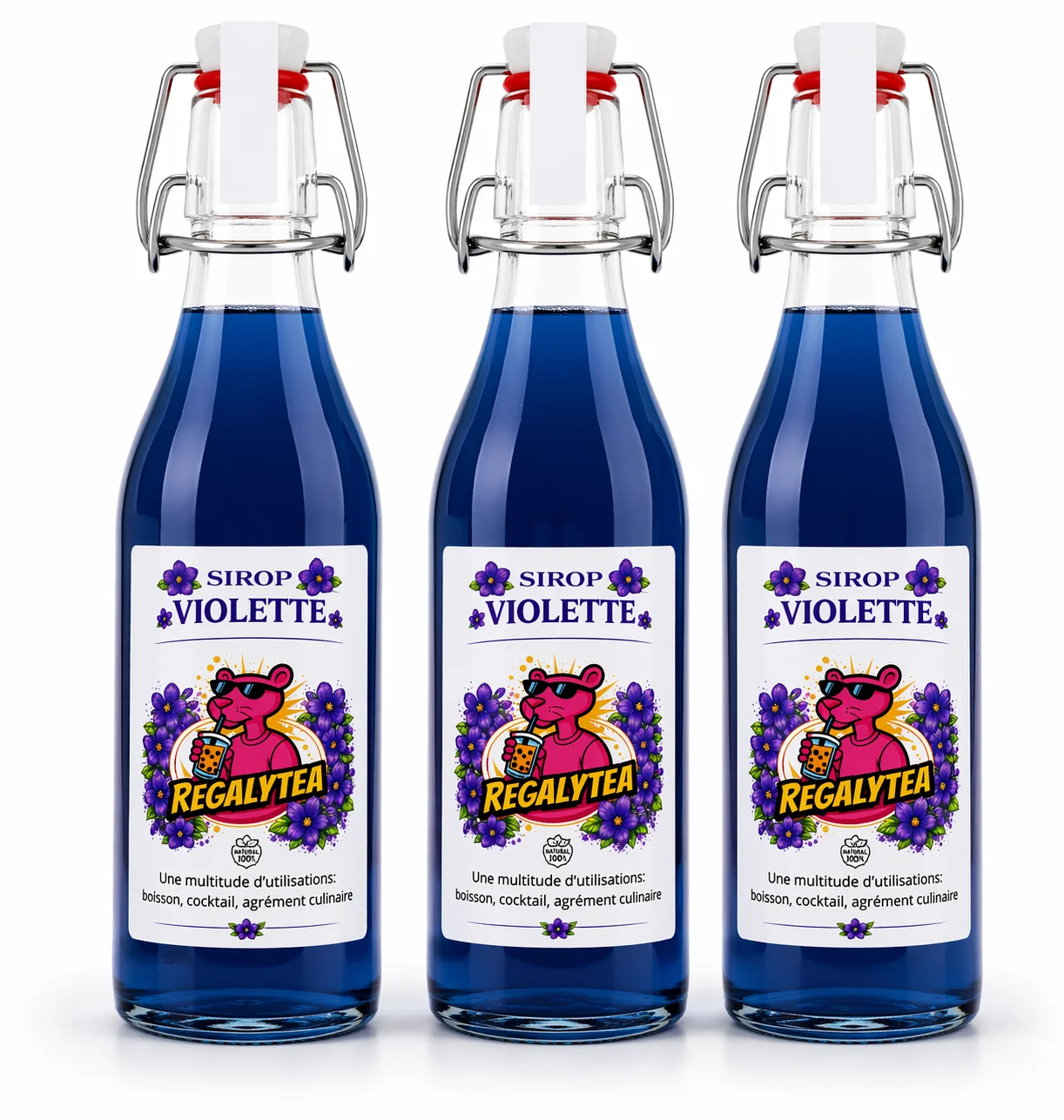 Paarse Regalytea ambachtelijke siroop