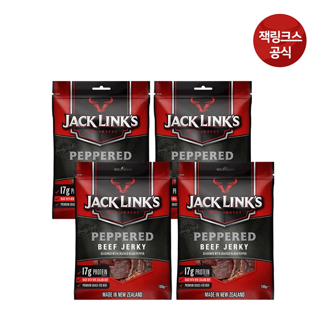 Jack Links Peppard 100gX4 Pack Carne Carne Carne Carne