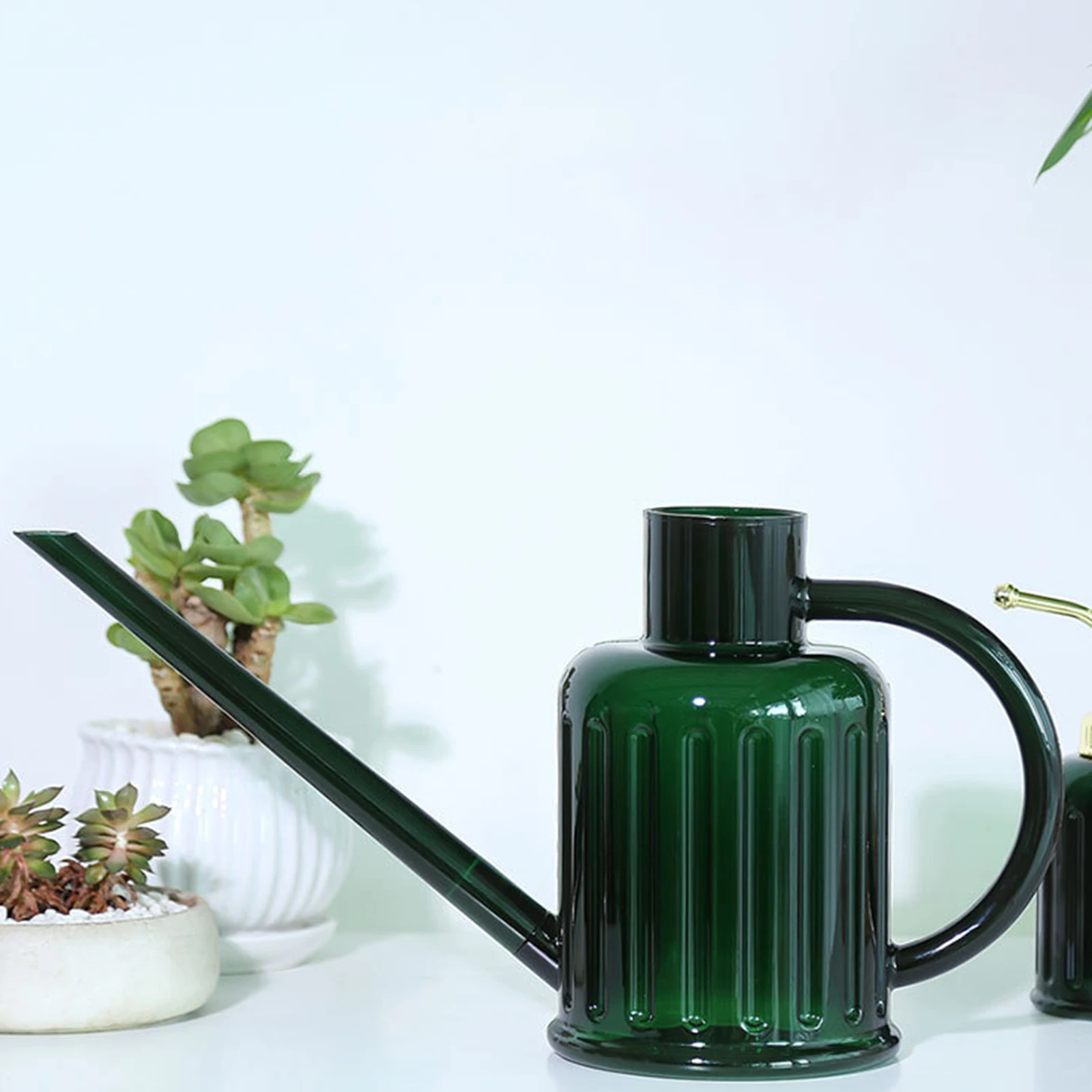 

Портативная лейка с длинным носиком, бытовая прозрачная лейка, съемный инструмент для полива сада на открытом воздухе для растений, цветов