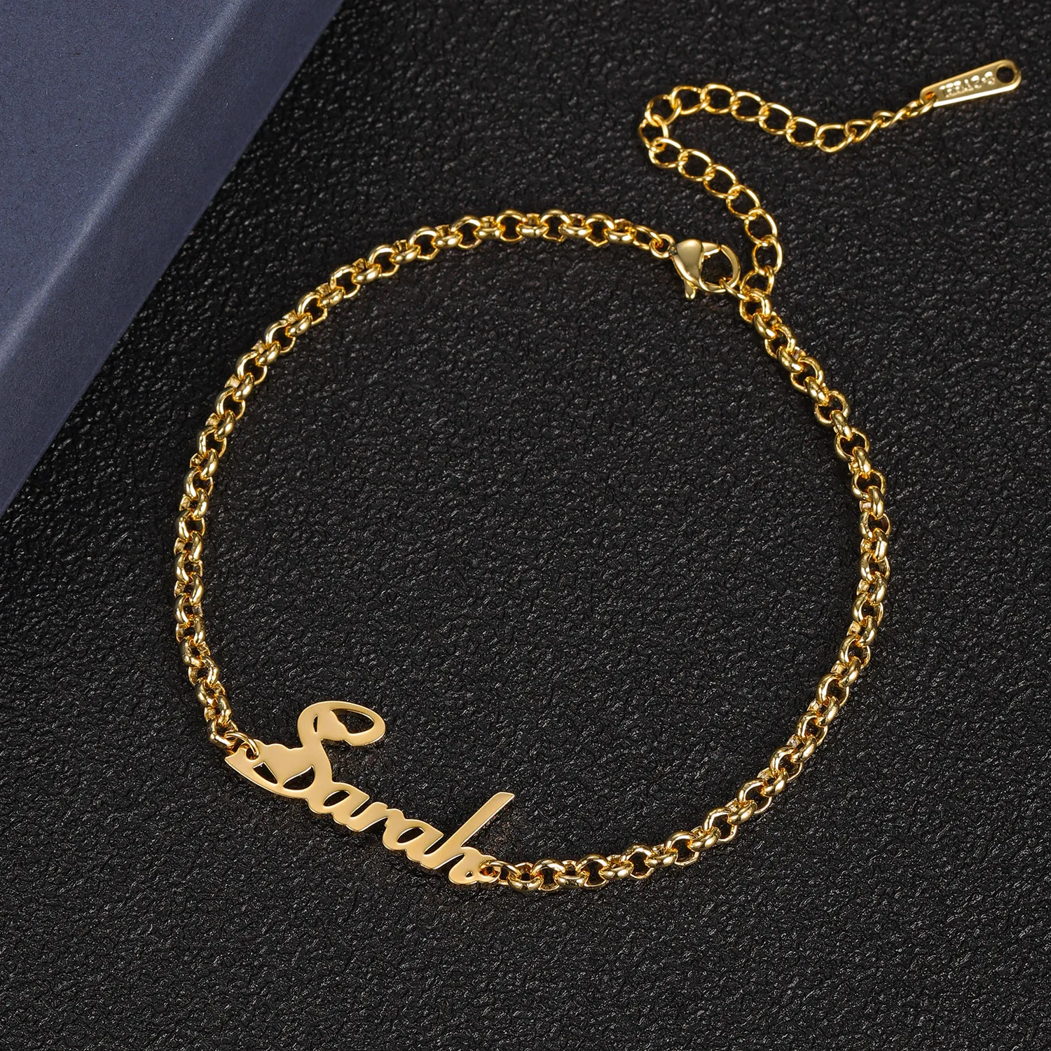 Customized Baby Name Bracelet Personalized  Stainless Steel Name Accessory Fashion Women's Jewelry Unique Birthday Gift