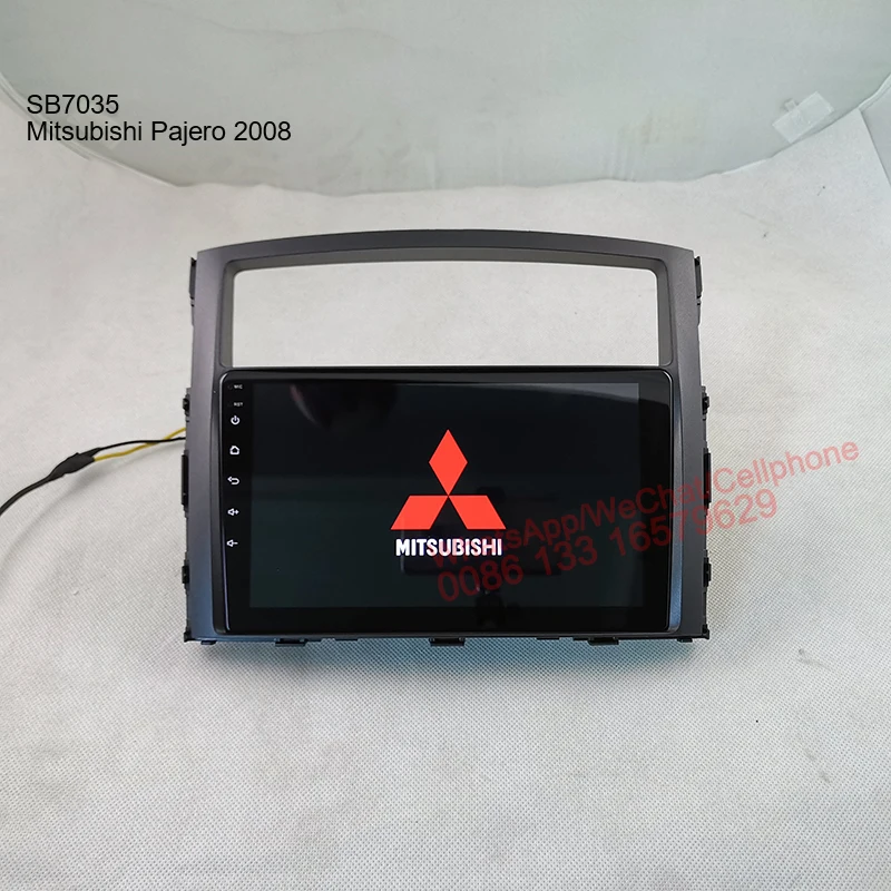 For Mitsubishi Pajero V80 V90 2006 - 2014 Car Radio Multimedia Video Player Navigation GPS 2din  carplay Android auto Carplay