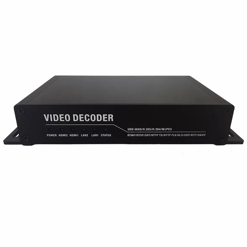 OTV-MD16 IP RTMP RTSP TS RTSP UDP HTTP TS  FLV UDP SRT RTP to HDMI HD Decoder