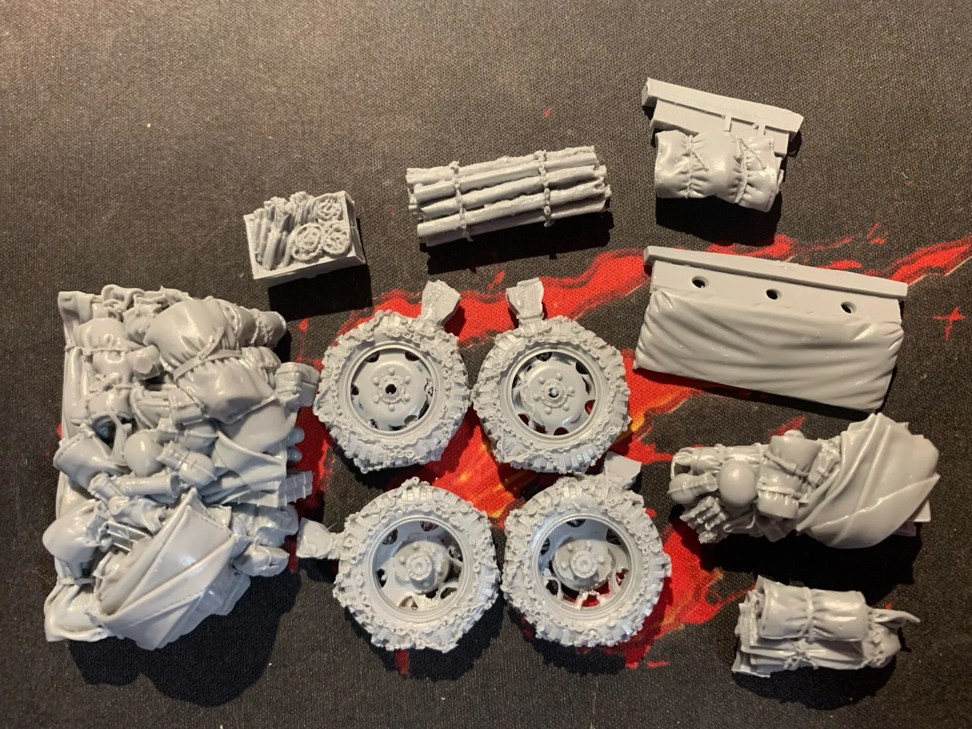 Buyer photo of this resin kit