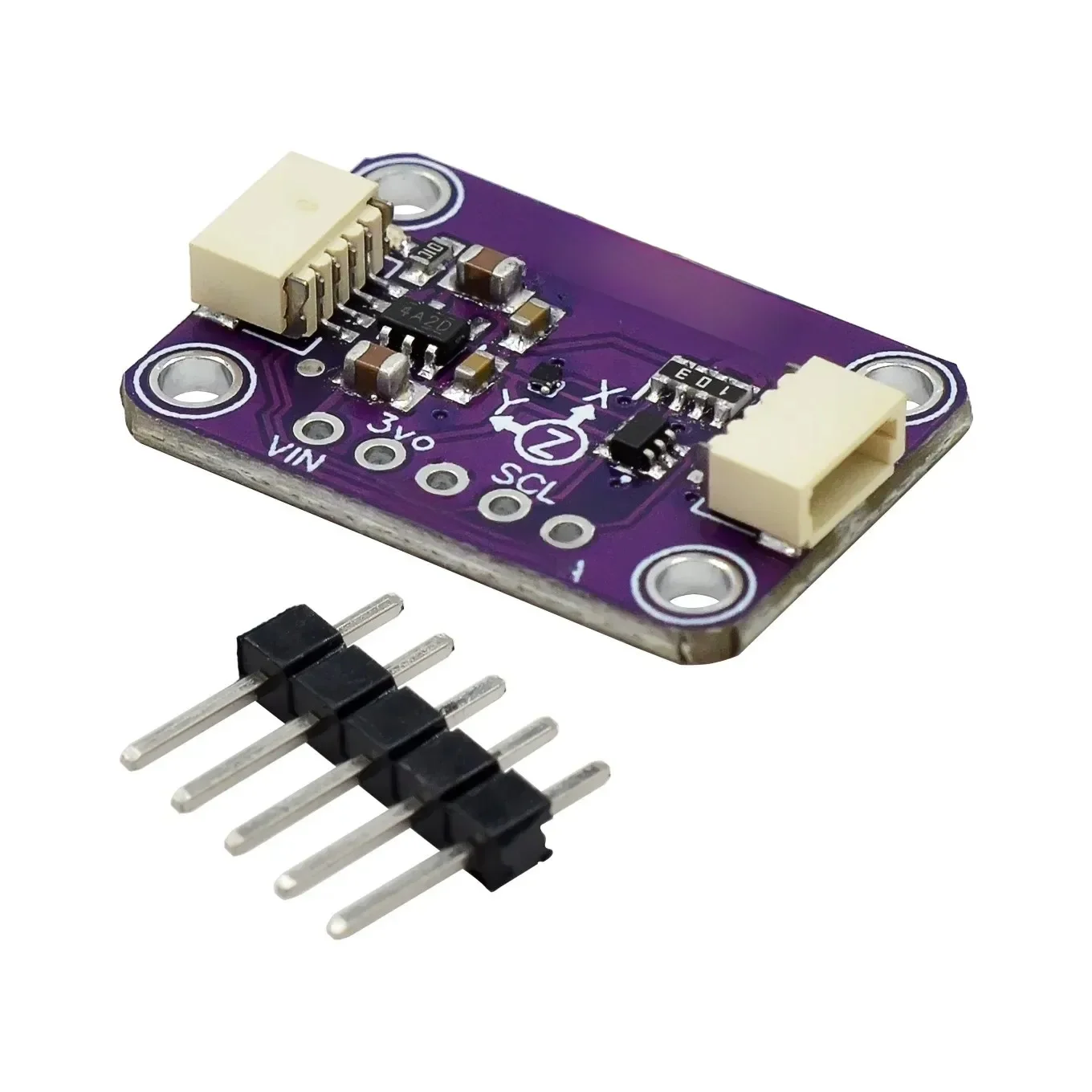 Magnetyometr trójosiowy MMC5603 Dla interfejsu STEMMA QT/Dla interfejsu Qwiic — zdjęcie 2