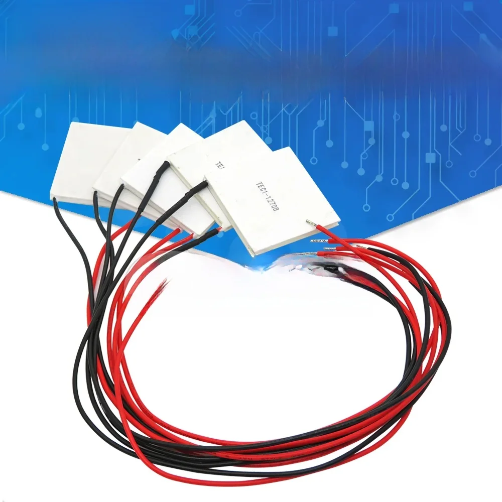 TEC1-12703 TEC1 12704 12705 12706 12708 12709 12710 12712 12715 12V 40*40 półprzewodnikowy moduł elementowy do lodówki Peltier — zdjęcie produktu 5