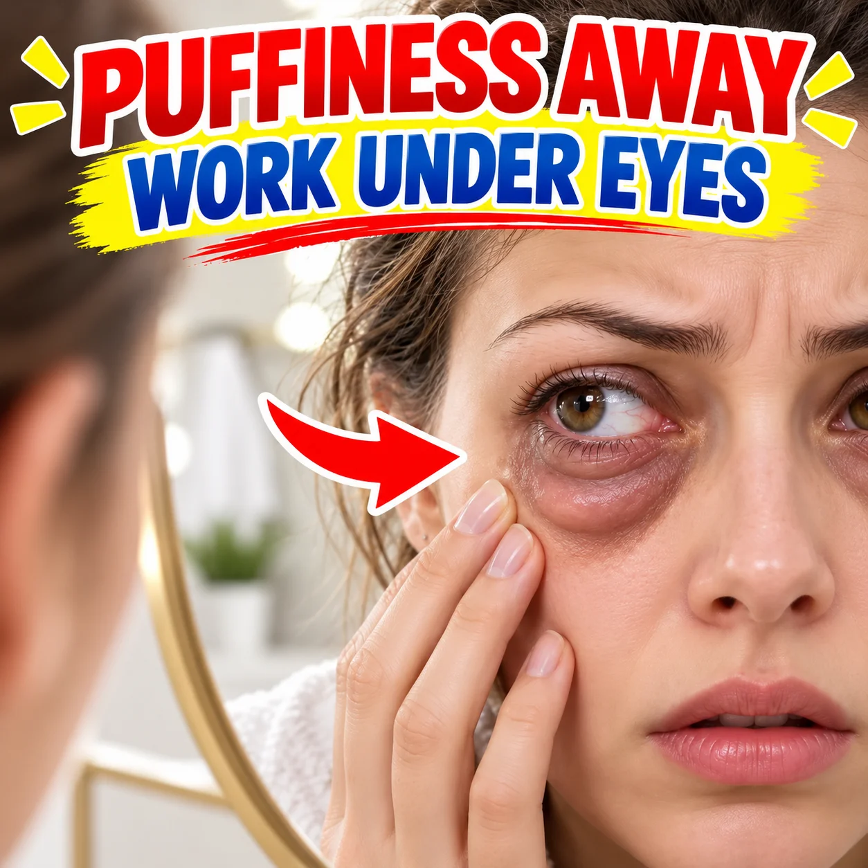 Puffiness Away Work Under Eyes Bag Remover