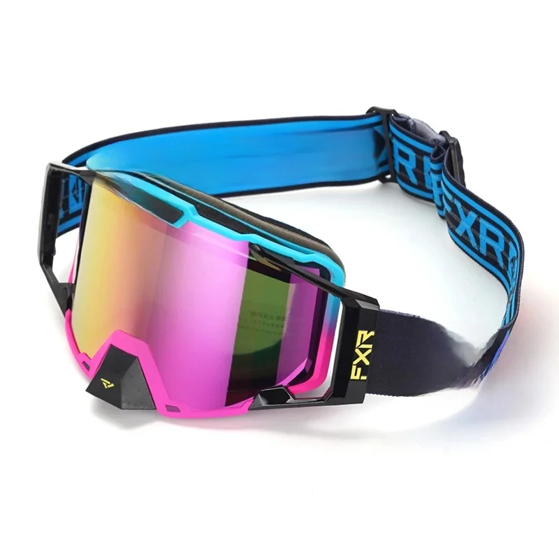 AliExpress FXR Motorcycle Glasses Motocross Safety HD Lenses Goggles Dirt Bike ATV Ski mtb Goggles MOTO Outdoor Cycling Sunglasses