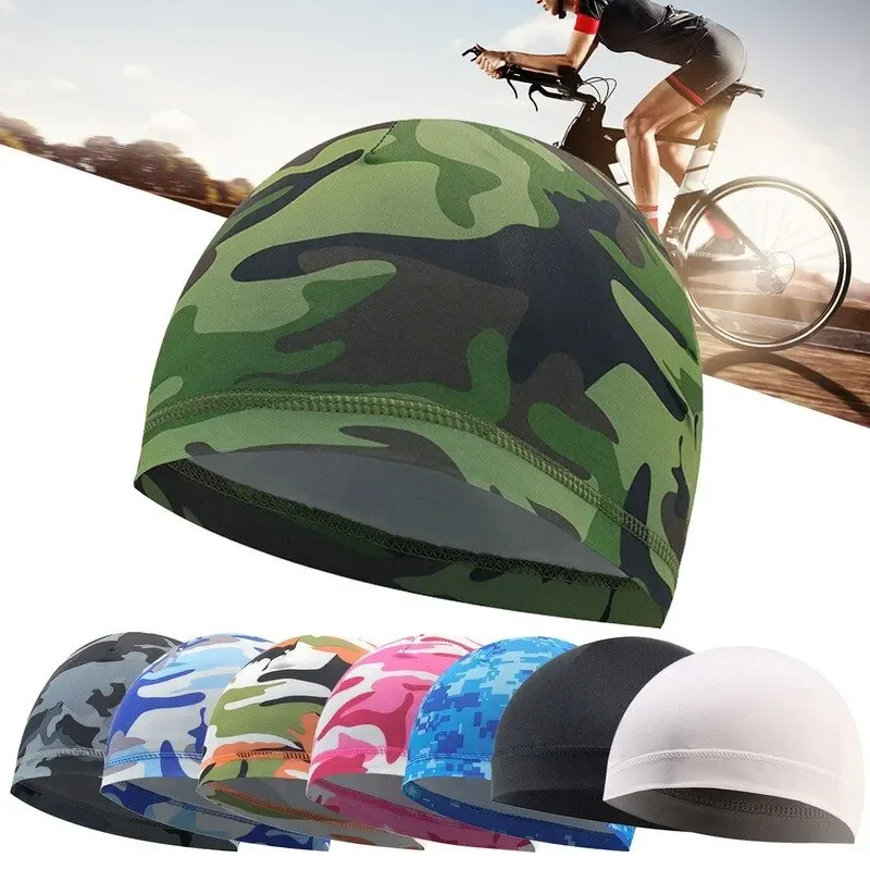 AliExpress NONE Quick Dry Helmet Cycling Cap Summer Anti-UV Anti-Sweat Sports Hat Motorcycle Bike Riding Bicycle Cycling Hat Unisex Inner Cap