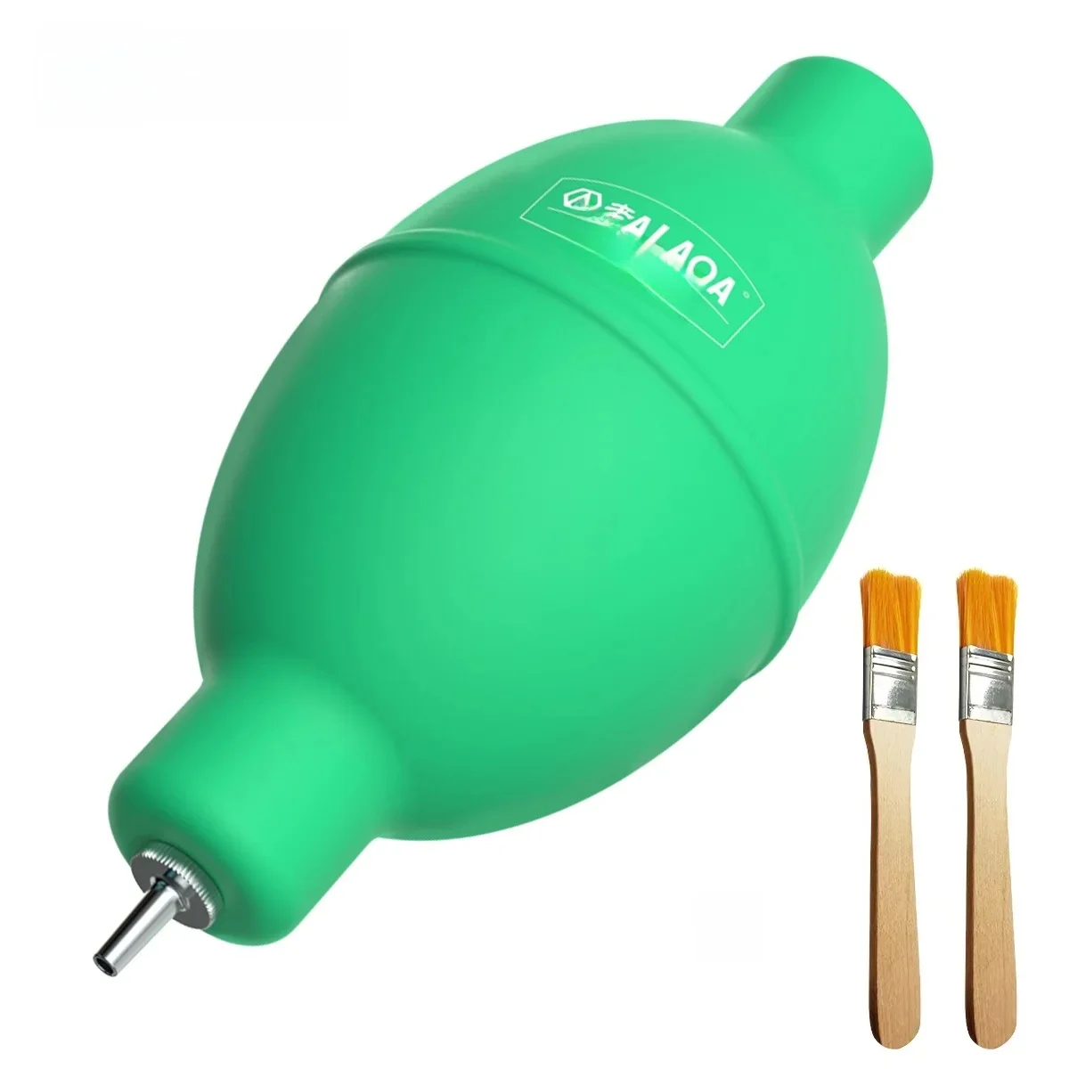 LAOA Green Powerful Dust Blower Sphere Succulent Water Sprayer Ear Washer Dust Removal Instrument With Small Brush