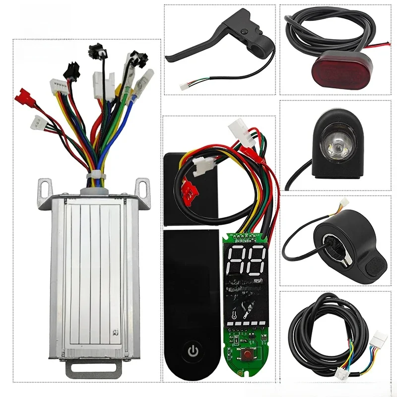 AliExpress NONE M365 Electric Scooter Brushless Motor Universal Controller LED Dashboard 36V 350W Kit for Xiaomi M365 Repair Conversion