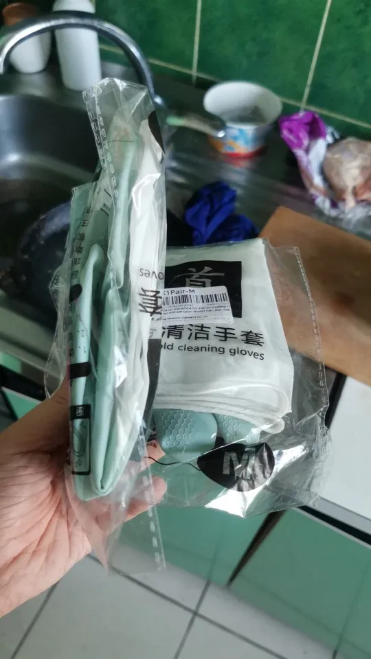 2723 Dish Washing Gloves Household Dishwashing Gloves Rubber Gloves For Kitchen Washing Clothes Cleaning Gloves For Clean Dishes photo review