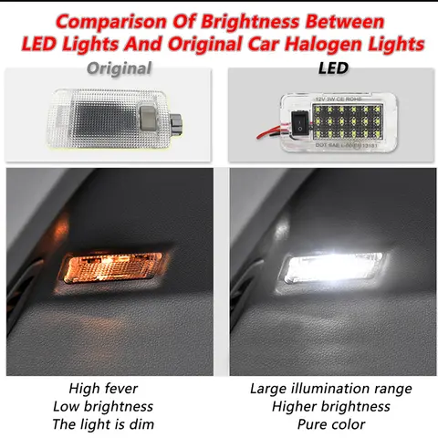 टोयोटा Rav4 MK5 XA50 हाईलैंडर प्रियस सिएना वेन्ज़ा स्कियन लेक्सस कार एक्सेसरीज़ के लिए 1 पीस LED 6000K लगेज ट्रंक लैंप 81250-48010 10 best sales 2022 टोयोटा सिएना एक्सेसरीज़ - №5