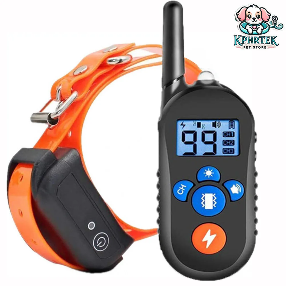 

20 PCs 800M Remote Control Electric Shock Vibration Warning dog Training Device And Bark Stopper Collar
