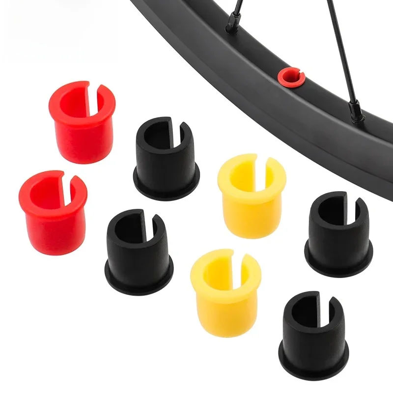 AliExpress MUQZI 6/10pcs Bike Schrader to Presta Rim Adapter Convert Shrader to Presta Valve Plug Bicycle Valve Hole Adapter