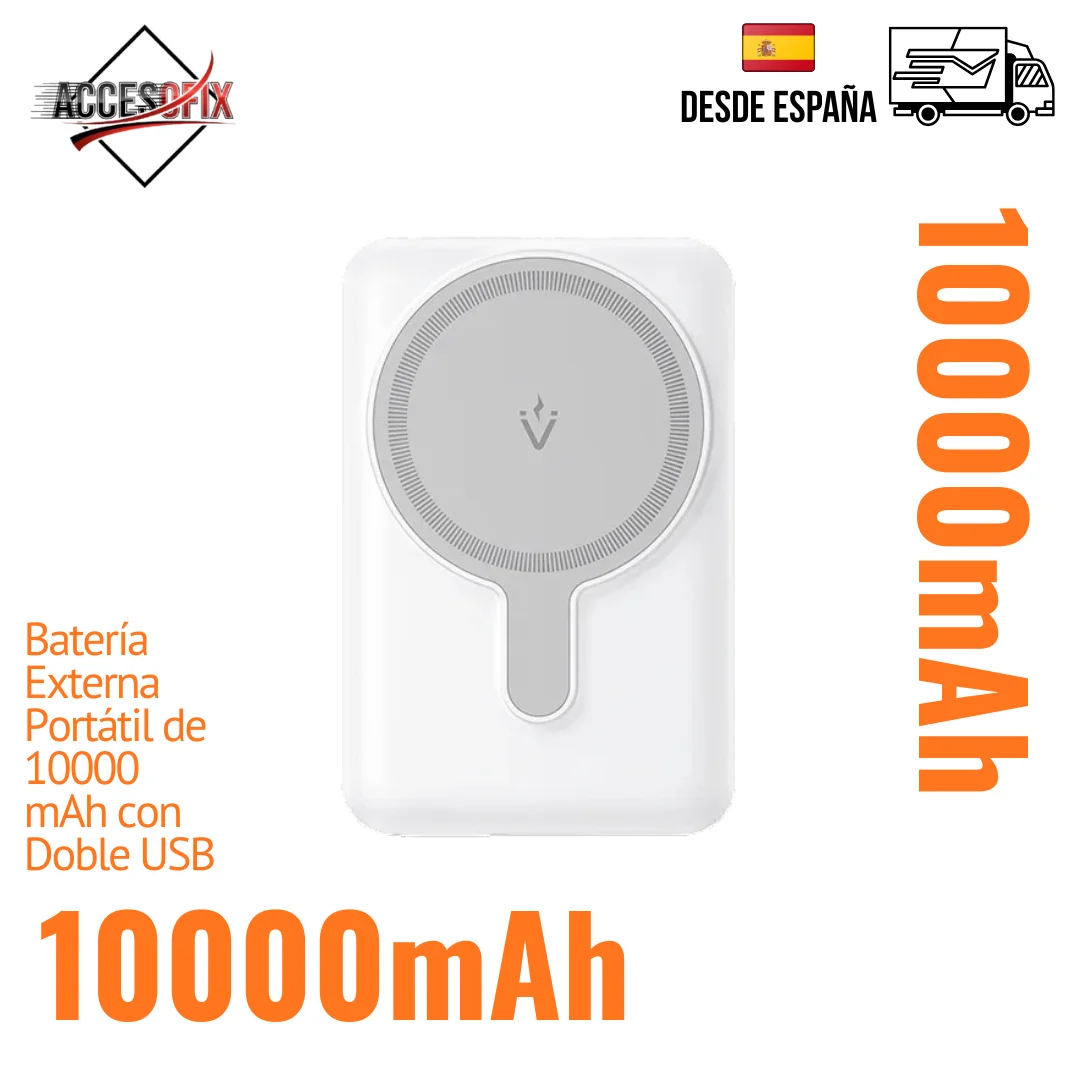 10000mAh banco de energía 22,5 W carga rápida con cargador inalámbrico magnético CCC 15SW