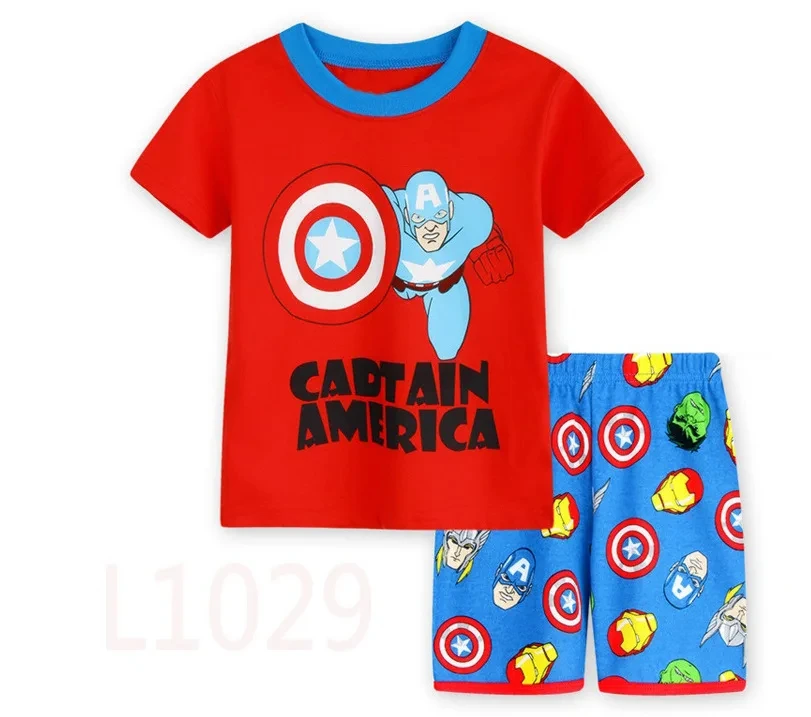 Toy Story Buzz Lightyear Wooden Captain Kids/Adult Pajama Set Summer T-Shirt + Pants Boys & Girls Pajamas Casual