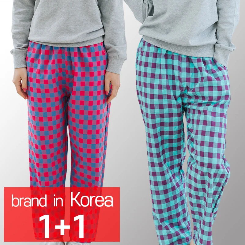 [CALL RA S](1+1 2 pieces) Women's Ombre pajamas/Pink + Blue Mint/comfortable // pajamas/night wear/sleepwear/couple pajamas