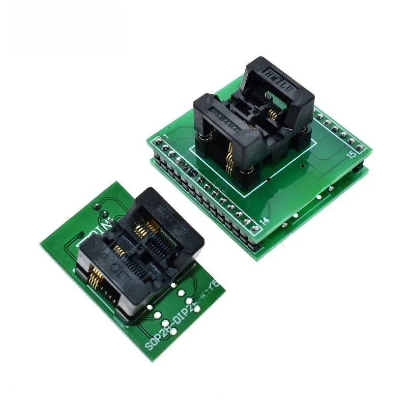 Adapter TSSOP8 do DIP28 TL866A TL866CS adapter programatora SSOP8 do DIP28 IC adapter gniazda testowego 0.65mm skok — zdjęcie 2