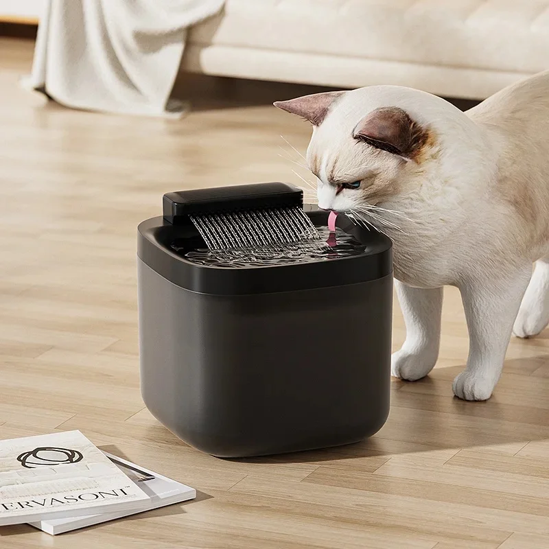 3L USB Huisdier Waterfontein met Pomp & Filter Anti-Droog Brandende Kat Water Dispenser Auto Recirculerende Huisdier Waterstroom drinker - afbeelding 2