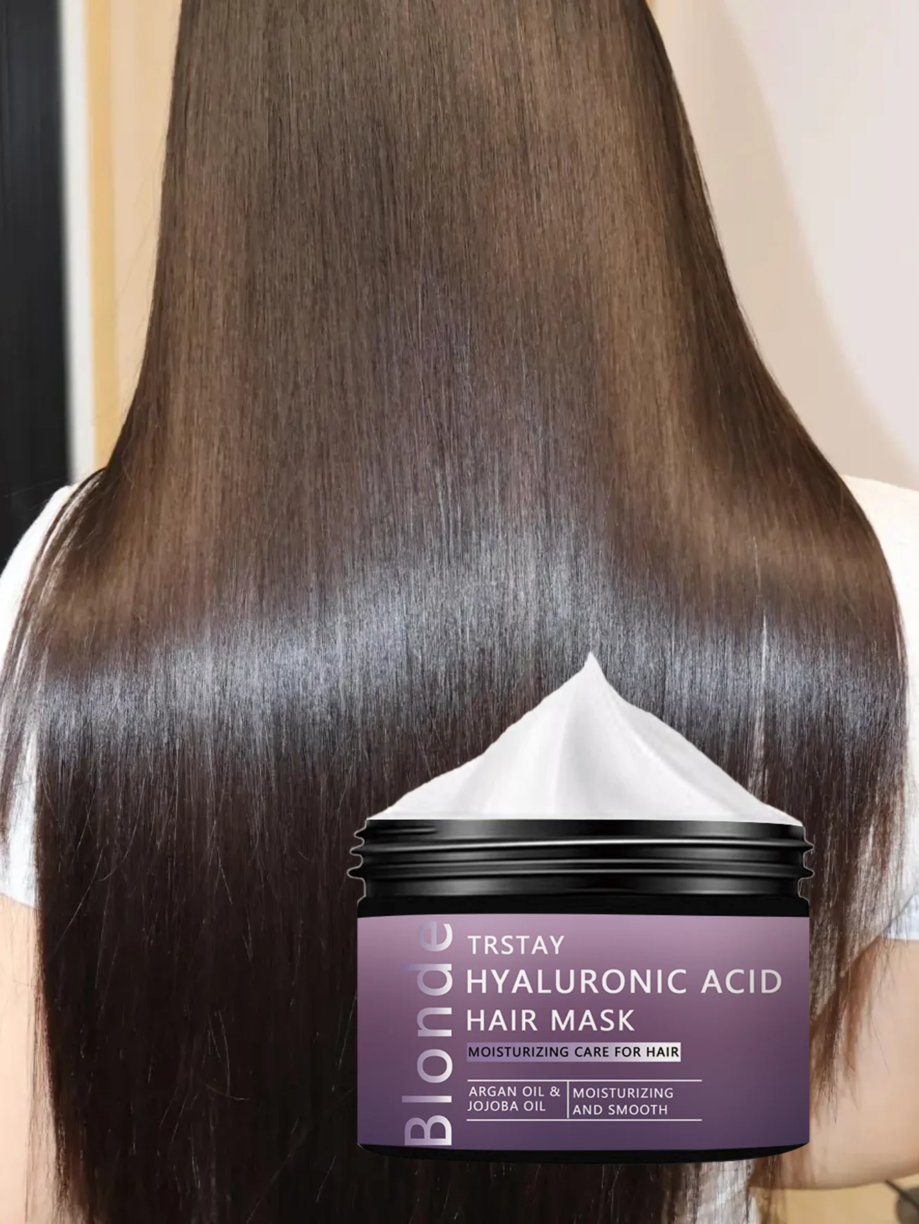 Moisturizing Hair Treatment for Dry Hair Smooth Frizz and Static Electricity Tangle Free Silky Hair Ultimate Hydration and Shine - Image 2