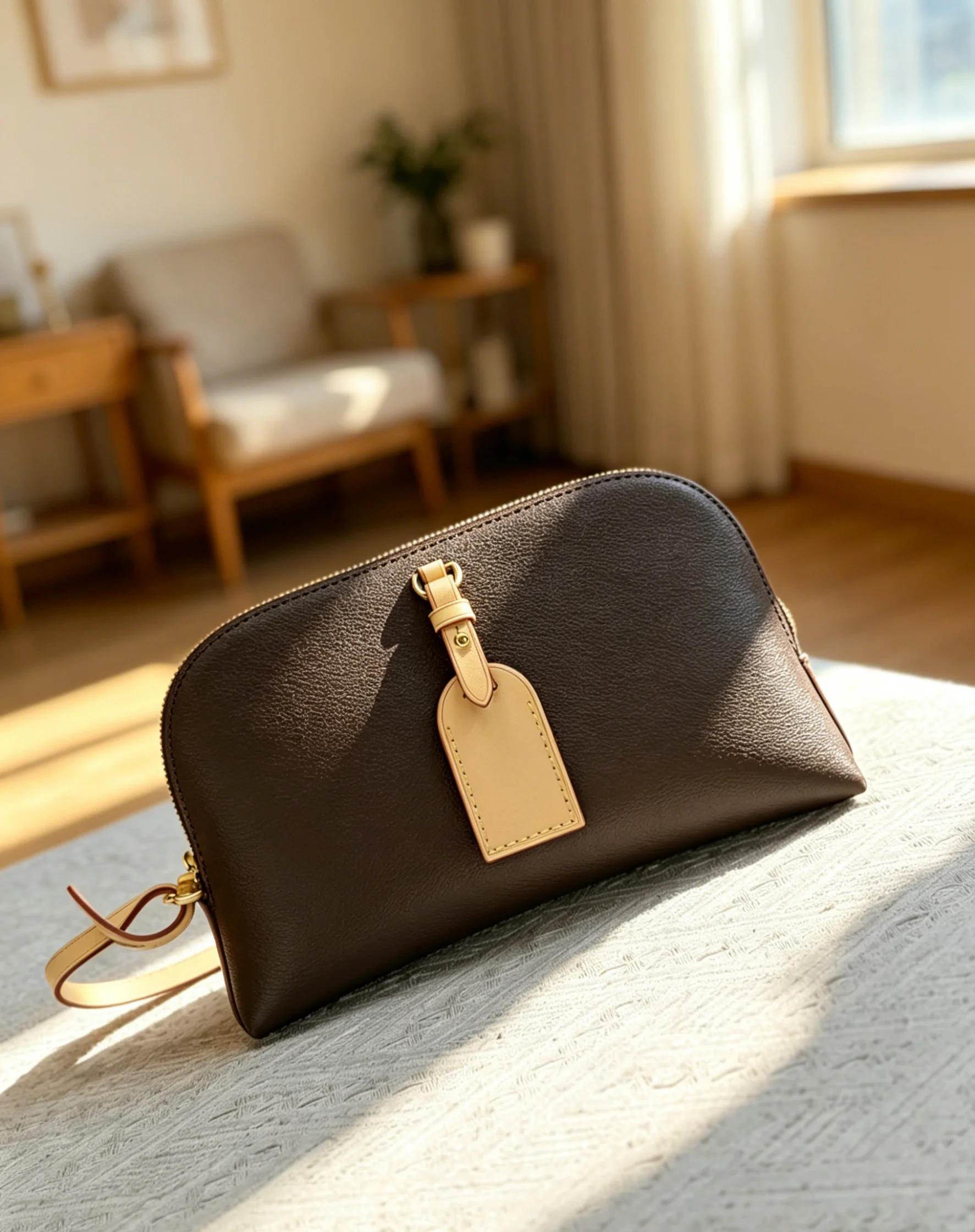 

2026 Size: 24.5X17X4.5 cm no box New Model - Versatile and Fashionable PU Leather Bag - Durable, High-Quality and Affordable
