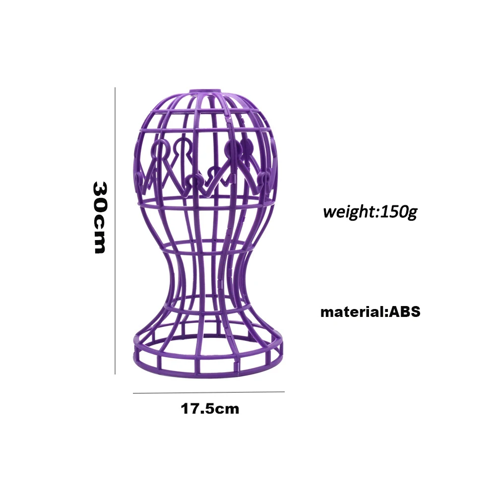 Extensión de pelo plegable para peluca, soporte de plástico para auriculares, colgador de sombrero, actualización de 150g