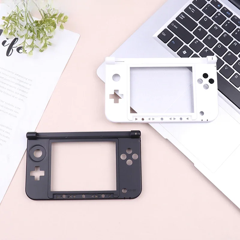 50PA Compatible avec 3DS XL LL pièce de charnière de remplacement boîtier de coque de cadre inférieur pour boîtier de Console de jeu 3dsxl