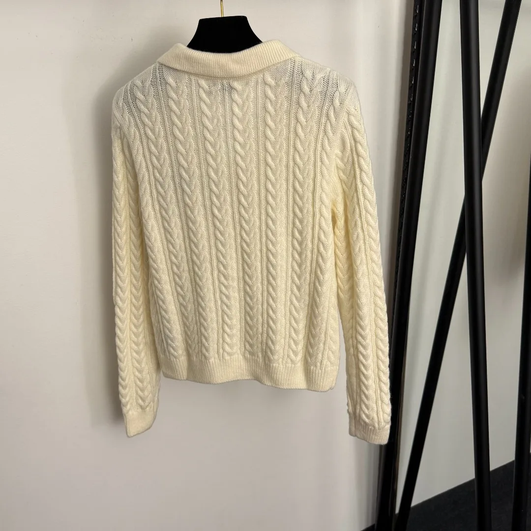 

Men's Gray Knitted Polo Cardigan, Stylish & Cozy Essential for Fall/Winter Outfits