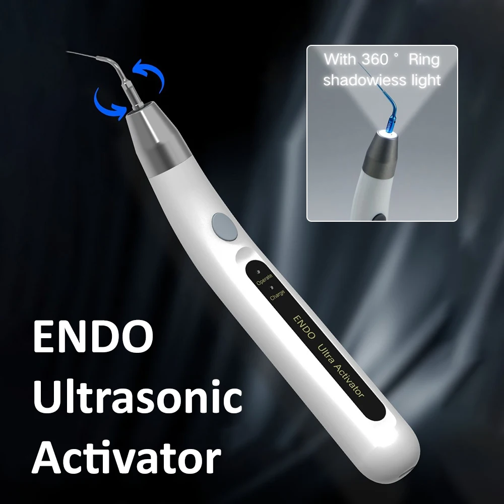 Dental Ultrasonic Activator LED Ultra Activator Endo Irrigator Ultrasonic Washing Tooth Tool Dentistry Instrument