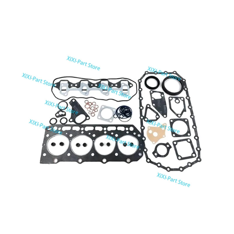 4TN78 Full Gasket Kit For Yanmar Komatsu Engine With Cylinder Head Gasket Overhaul Rebuild Kit Piston Ring 78*2+2+4 1-cylinder