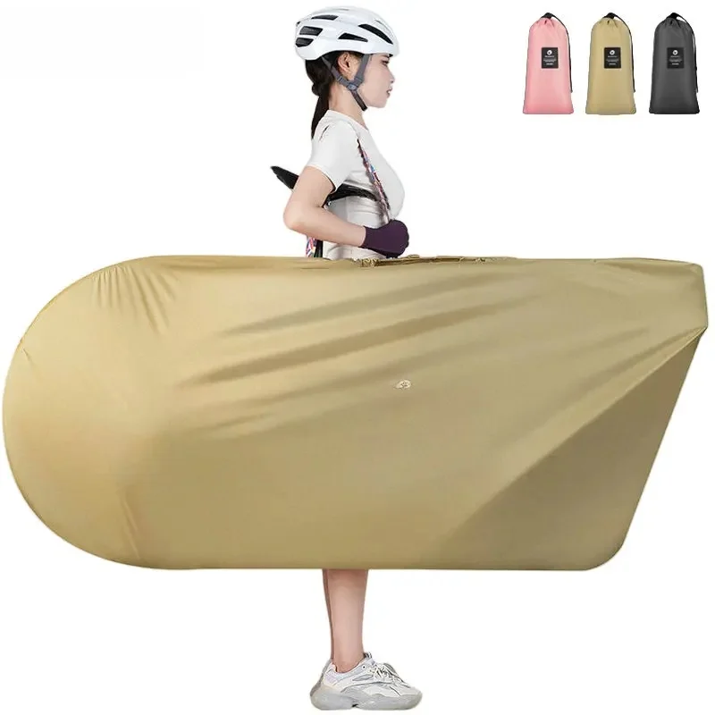 AliExpress NONE Rhinowalk Bike Carrying Bag for 26-27.5" Bicycle Ultralight Storage Bicycle Bag for MTB 700C Road Bike Cycle Outdoor Touring