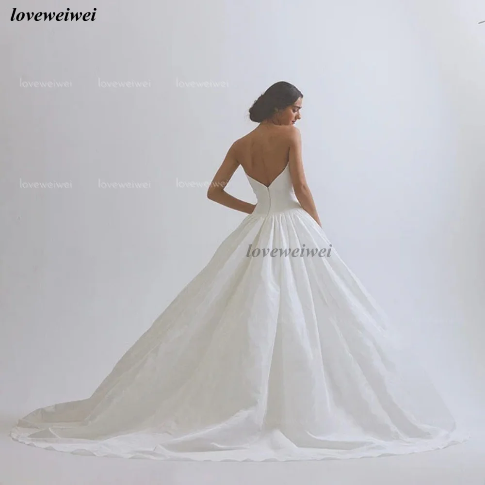 فساتين زفاف مخصصة بأكمام طويلة أنيقة على شكل حرف A فساتين زفاف دانتيل فستان عروس كلاسيكي فيستدو دي نوفيا