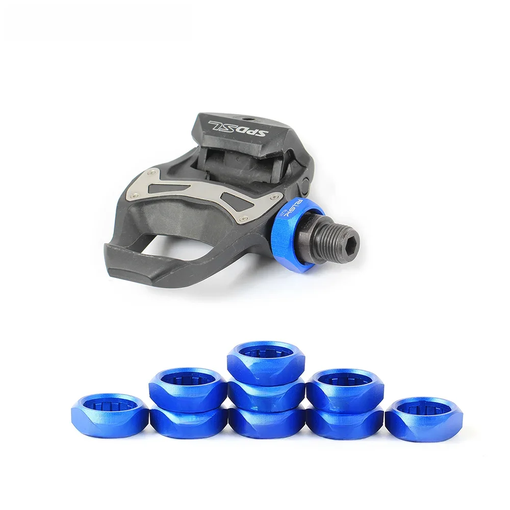 AliExpress RISK Bicycle 10T Pedal Axle Spindle Nuts Lock Step Removal Tool Lock for Shimano M520/M8040/M8140/M820 Cycling Bike Accessories